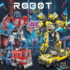 Lego transformer 2 trong 1 xe robot