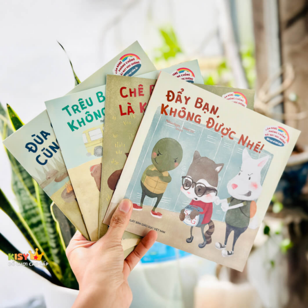 Cẩm nang phòng tránh bắt nạt học đường (4 cuốn)