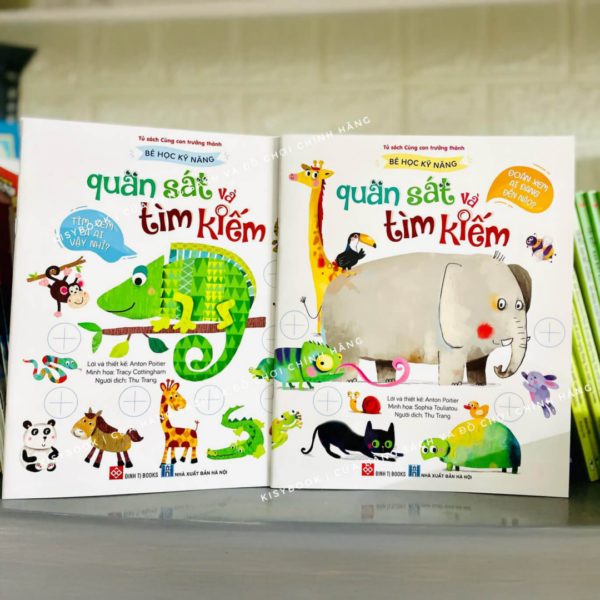 Combo: Bé học kỹ năng quan sát và tìm kiếm