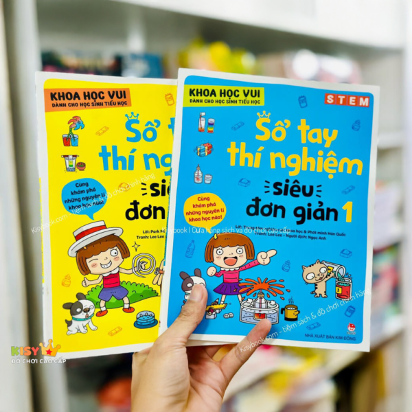 Combo Số tay thí nghiệm siêu đơn giản (2 quyển)