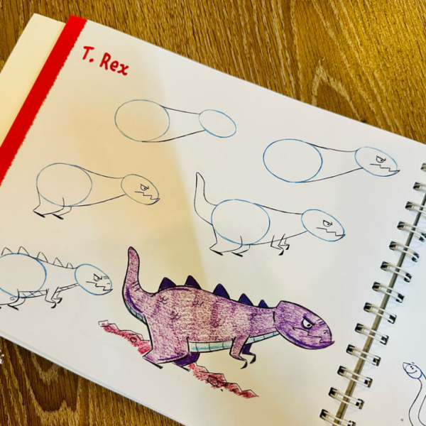 Drawing Animals Shape by Shape: Create Cartoon Animals with Circles, Squares, Rectangles & Triangles