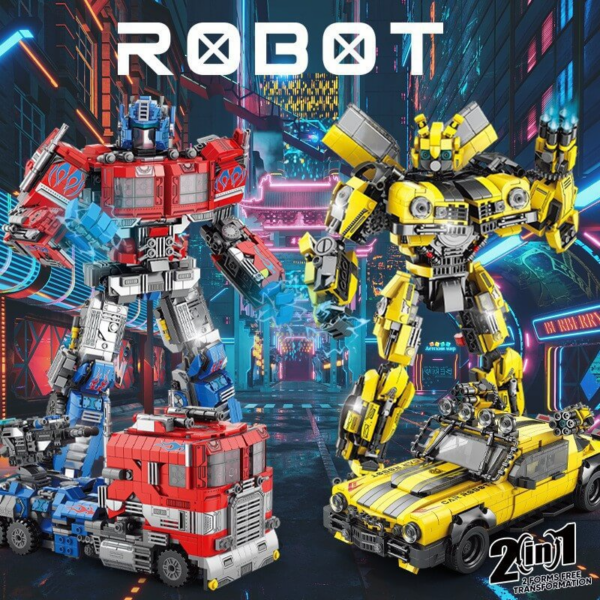 Lego Transformer 2 trong 1 Xe - Robot