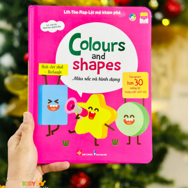 Lift-The-Flap-Lật mở khám phá – Colours and Shapes – Màu sắc và hình dạng