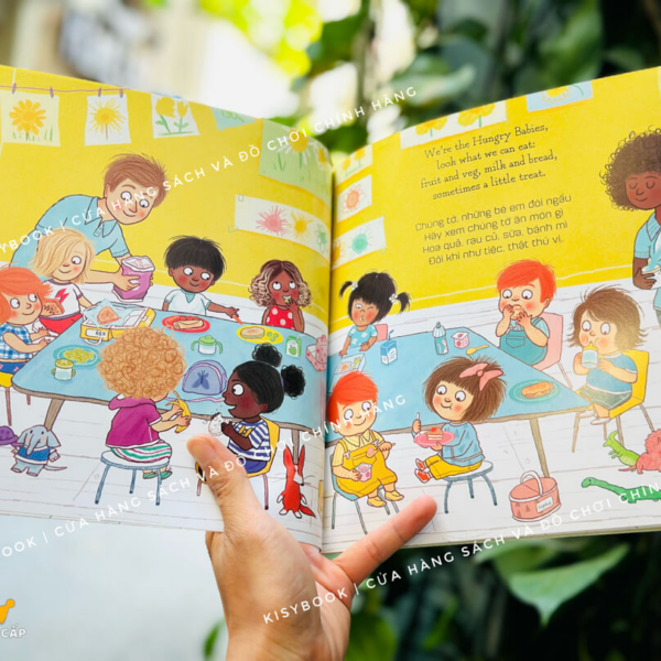 Song ngữ Những em bé đói ngấu & em bé khỏe mạnh