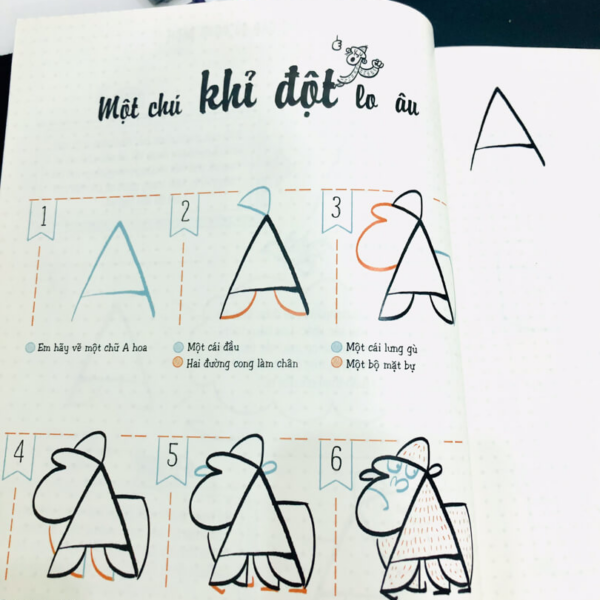 Vẽ đẹp thiên nhiên từ bảng chữ cái