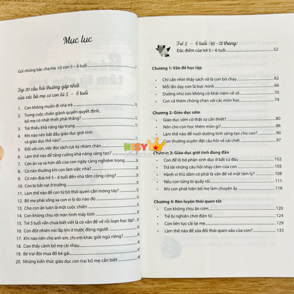 Bách khoa tâm lý cho trẻ 5 – 6 tuổi