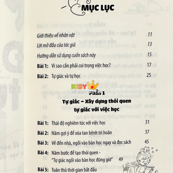 Để con tự học