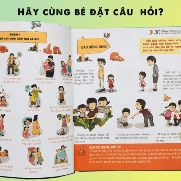 30 ngày cùng con học hiểu về chống xâm hại