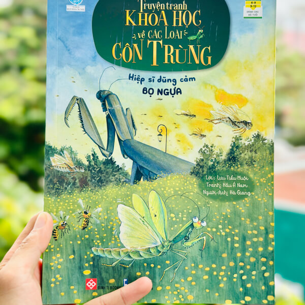 Bộ sách Truyện tranh khoa học về các loài côn trùng BỘ 4Q