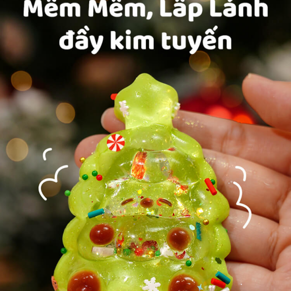 Set DIY làm đồ chơi Thạch Dẻo Giáng Sinh, nguyên liêu Organic - An toàn chuẩn chính hãng TOI phù hợp cho bé từ 3 tuổi