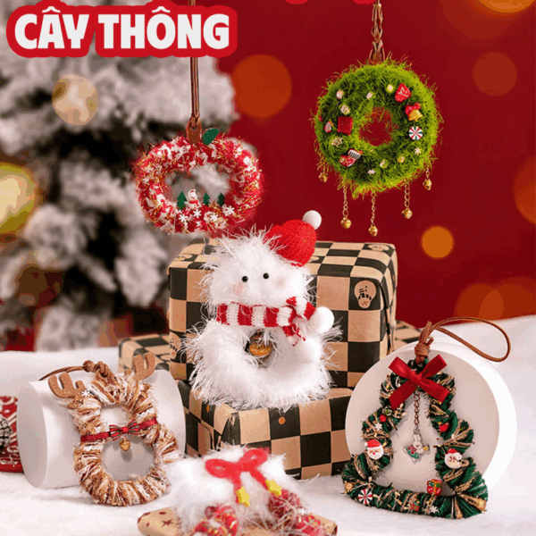 SET DIY GIANG SINH BANG LEN (6)