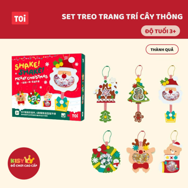 SET DIY PHỤ KIỆN GIÁNG SINH SHAKE SHAKE
